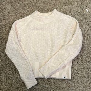 Girls cream Abercrombie and Fitch sweater
